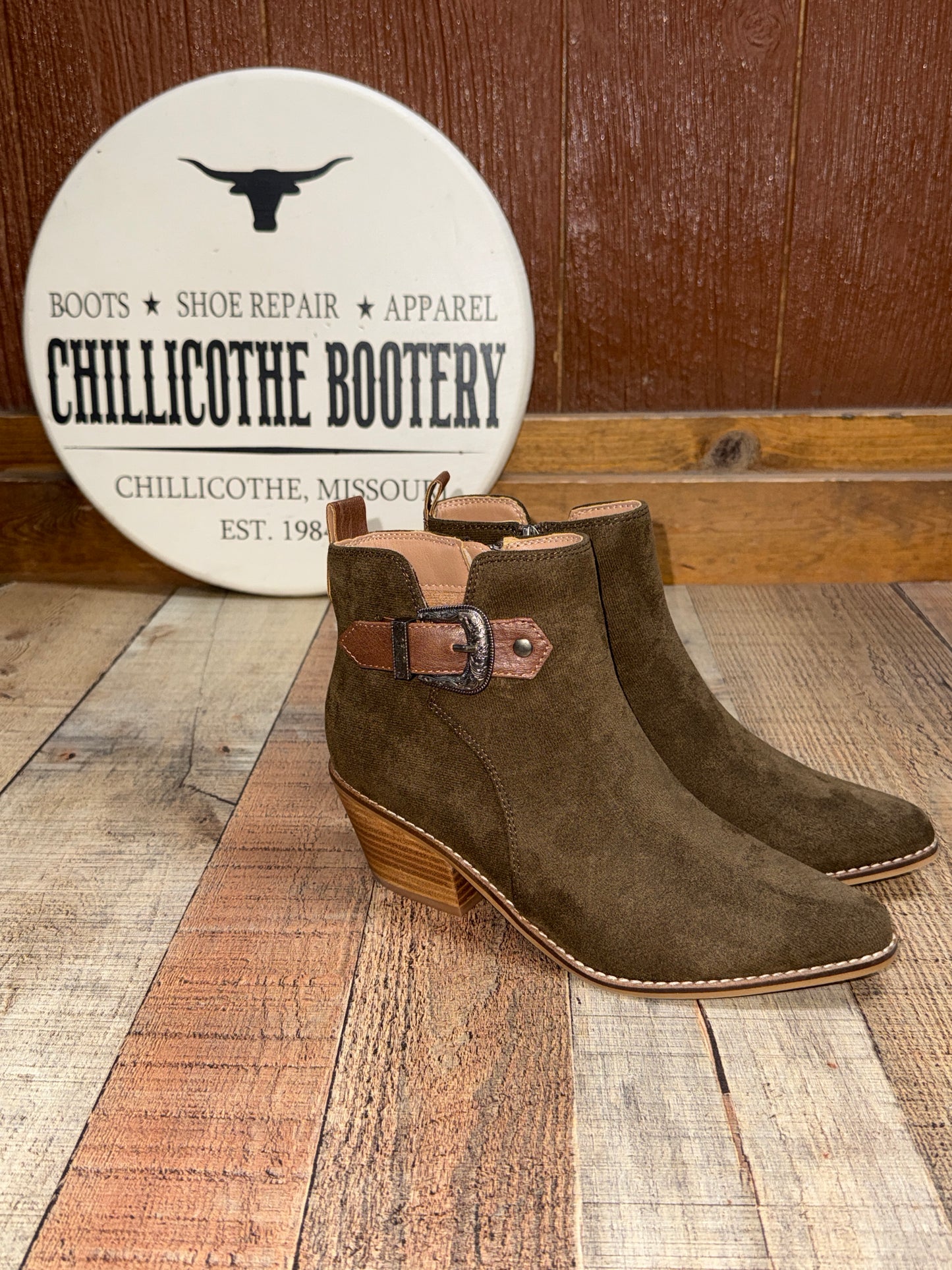 Corkys Moss Faux Suede