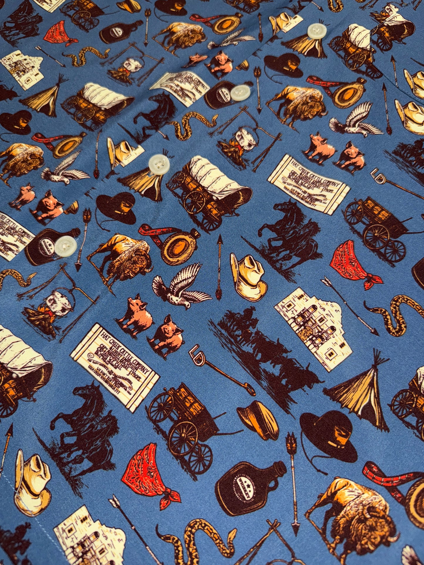 Cinch Short sleeve Lonesome Dove Button-Up