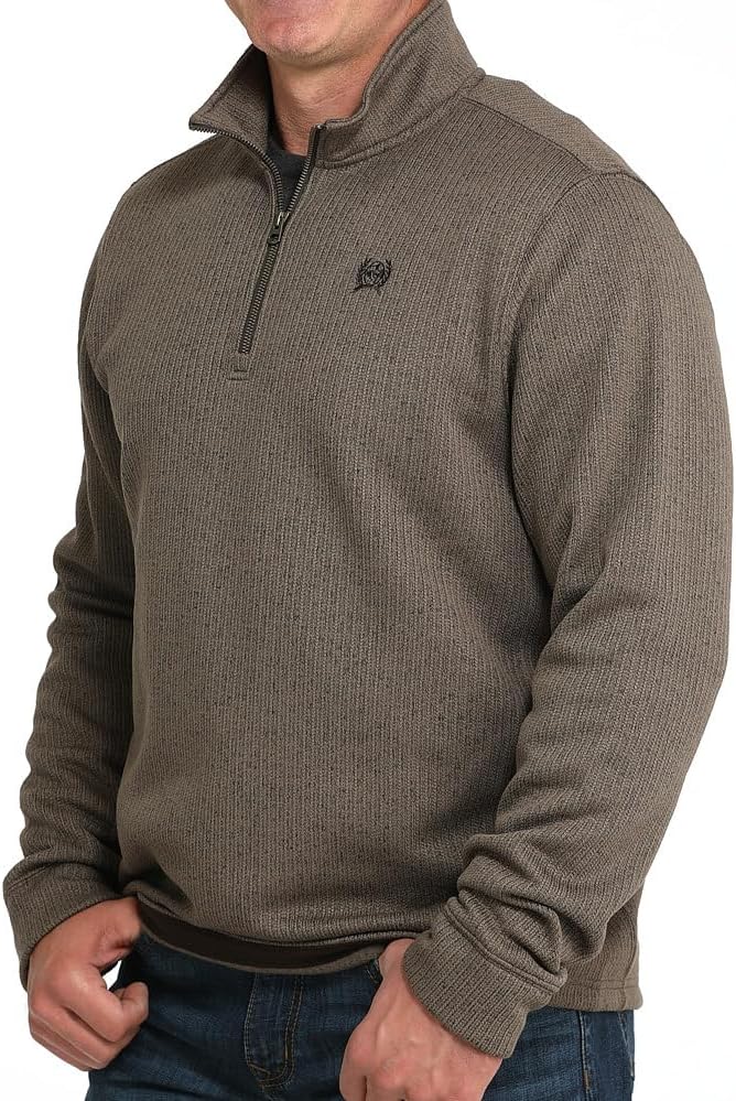 Cinch Men's 1/4 Zip Sweater