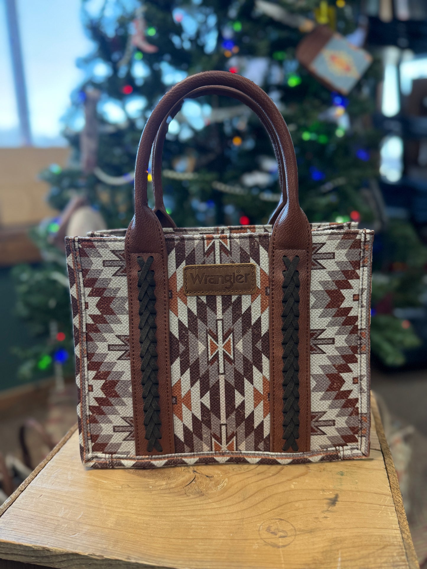 Wrangler Brown Aztec Purse