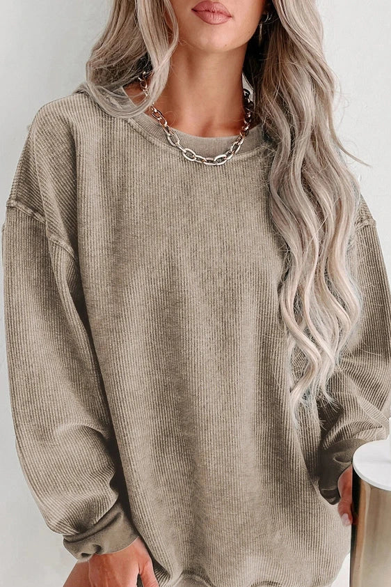 Ribbed Knit Sweater