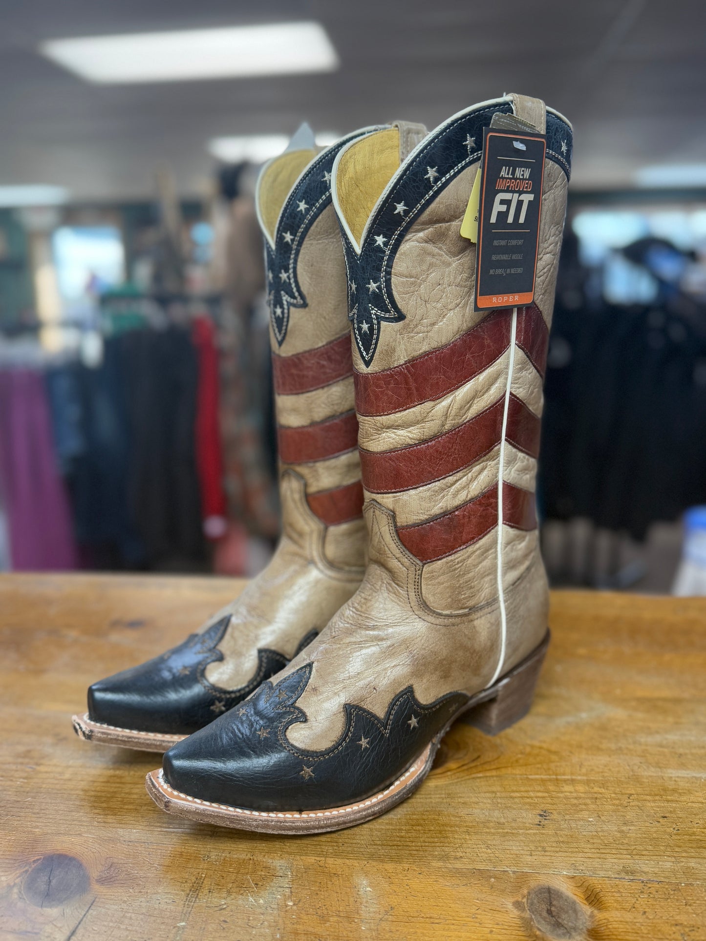 Women's Roper American Flag Boot