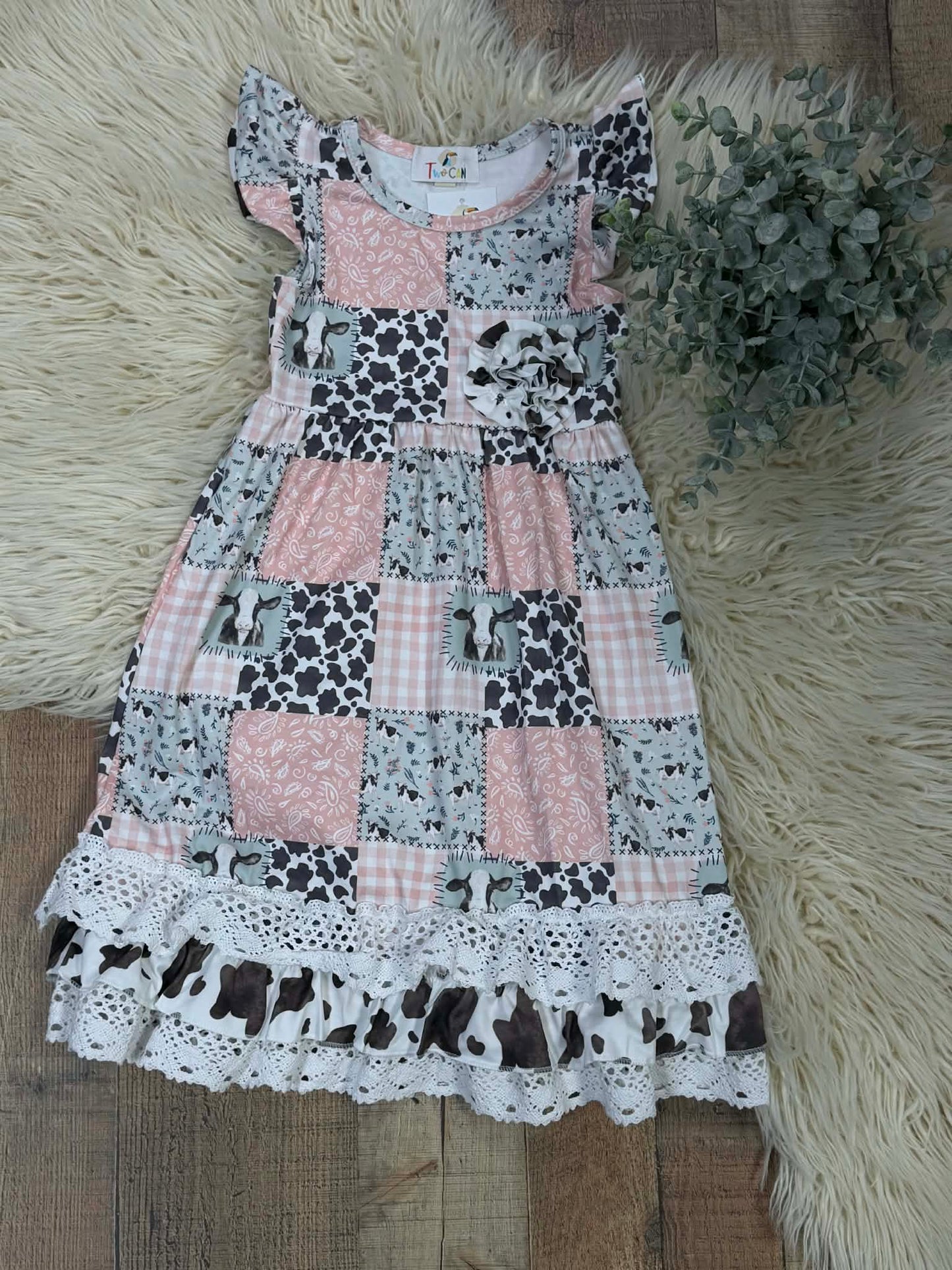 Cow Print Patchwork