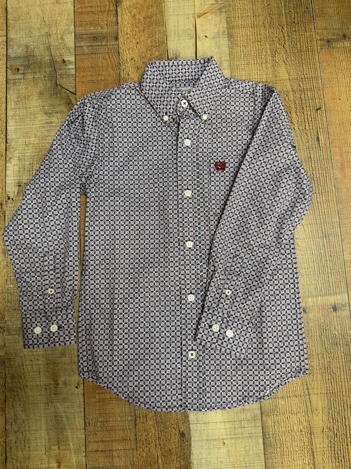 Boys Cinch Button Up Shirt