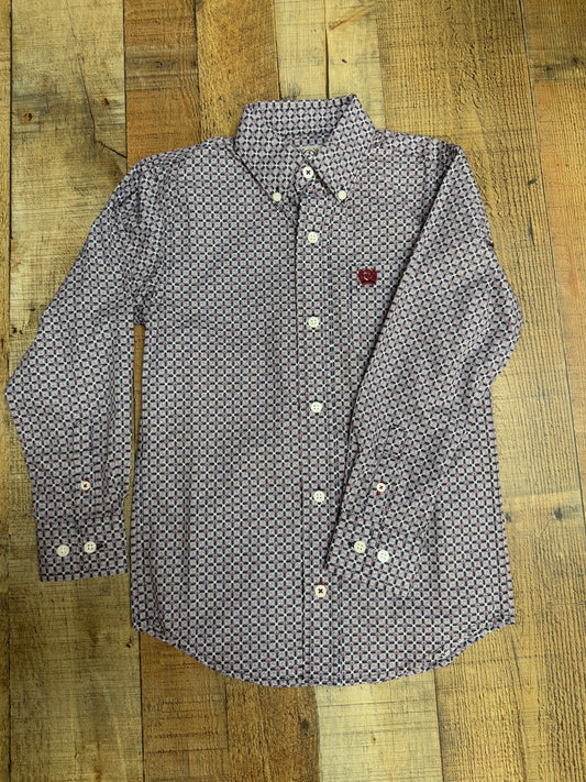 Boys Cinch Button Up Shirt
