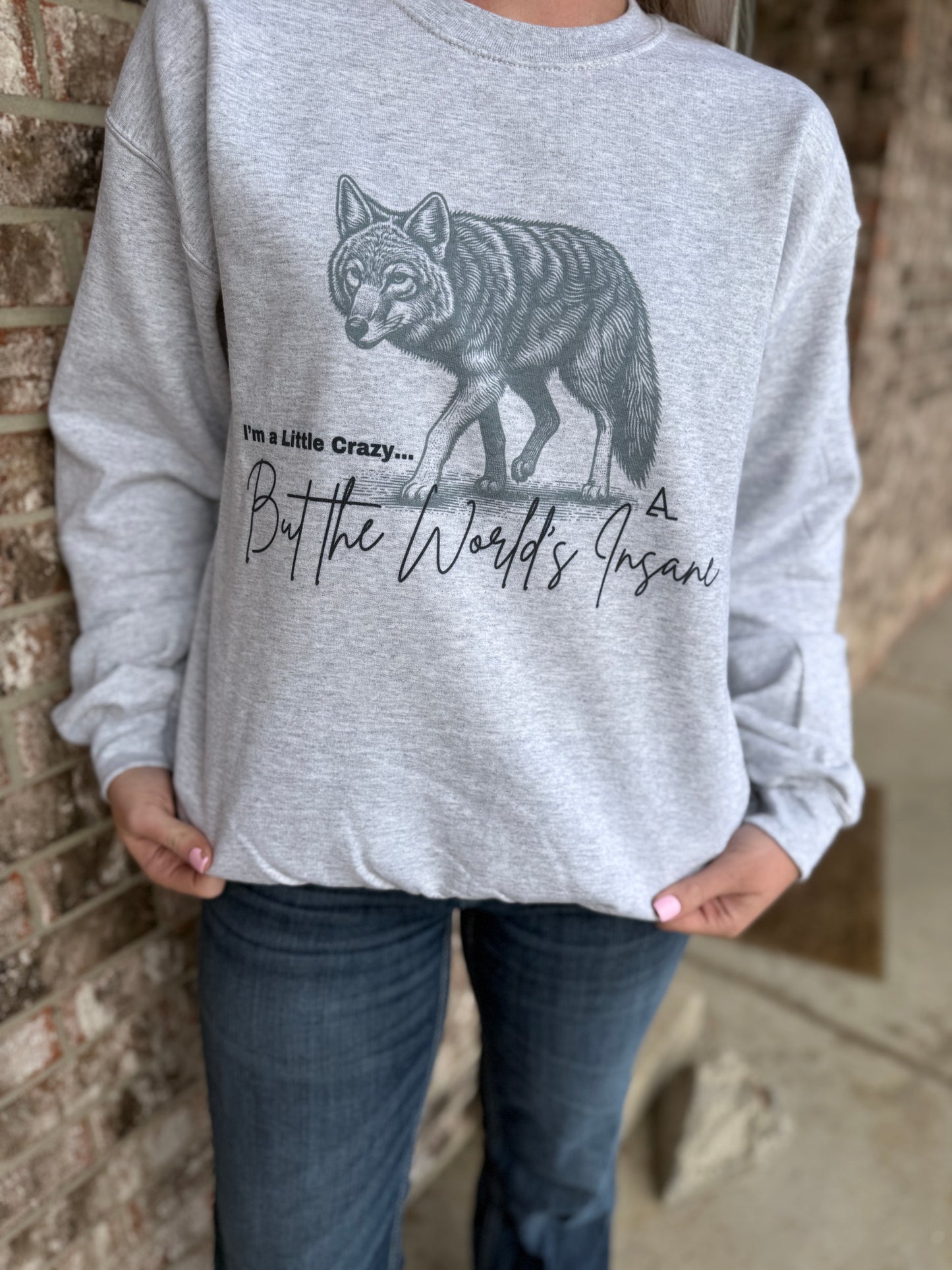 The World is Insane Crewneck