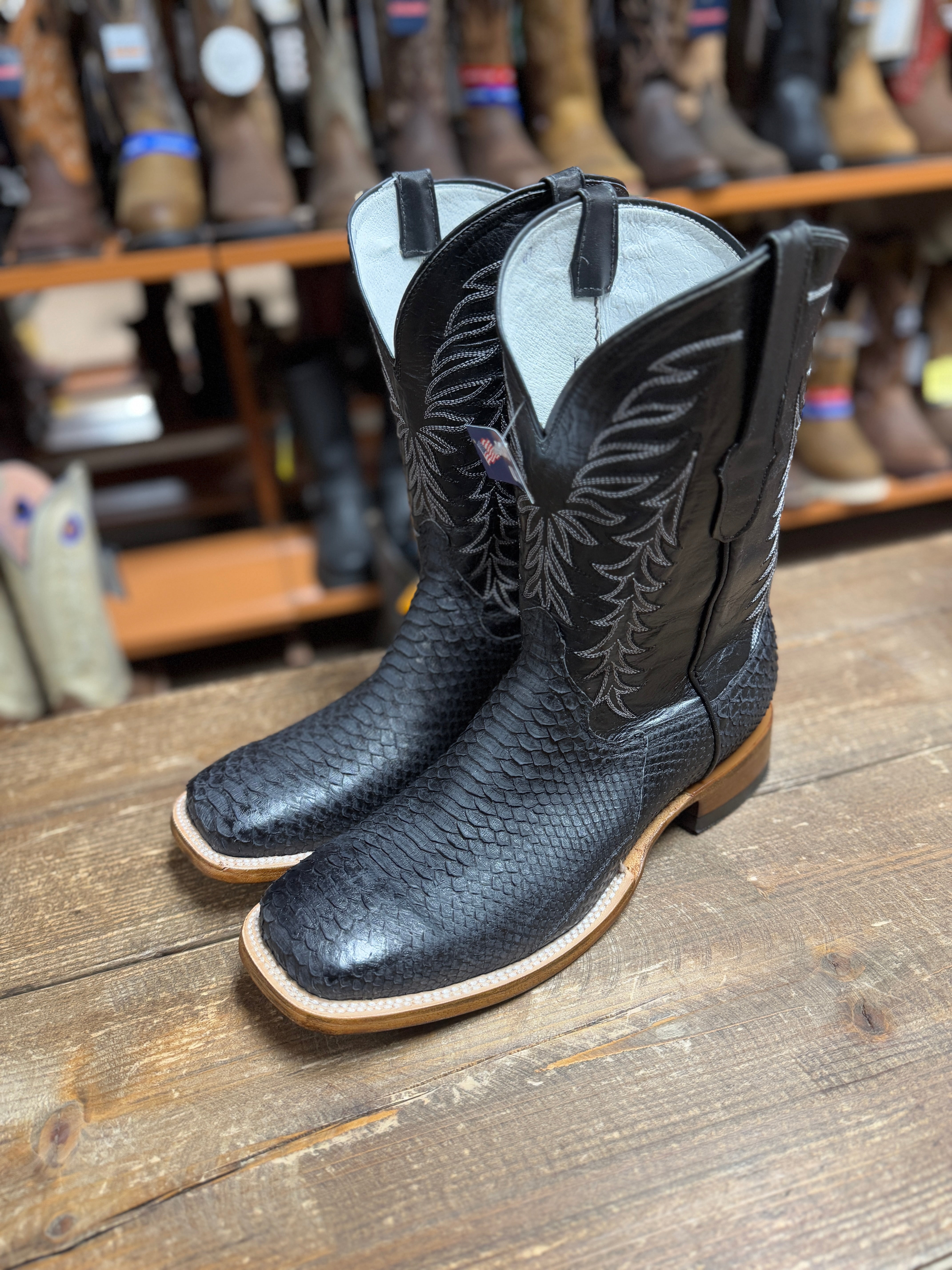 Black Python Boots – Chillicothe Bootery Inc