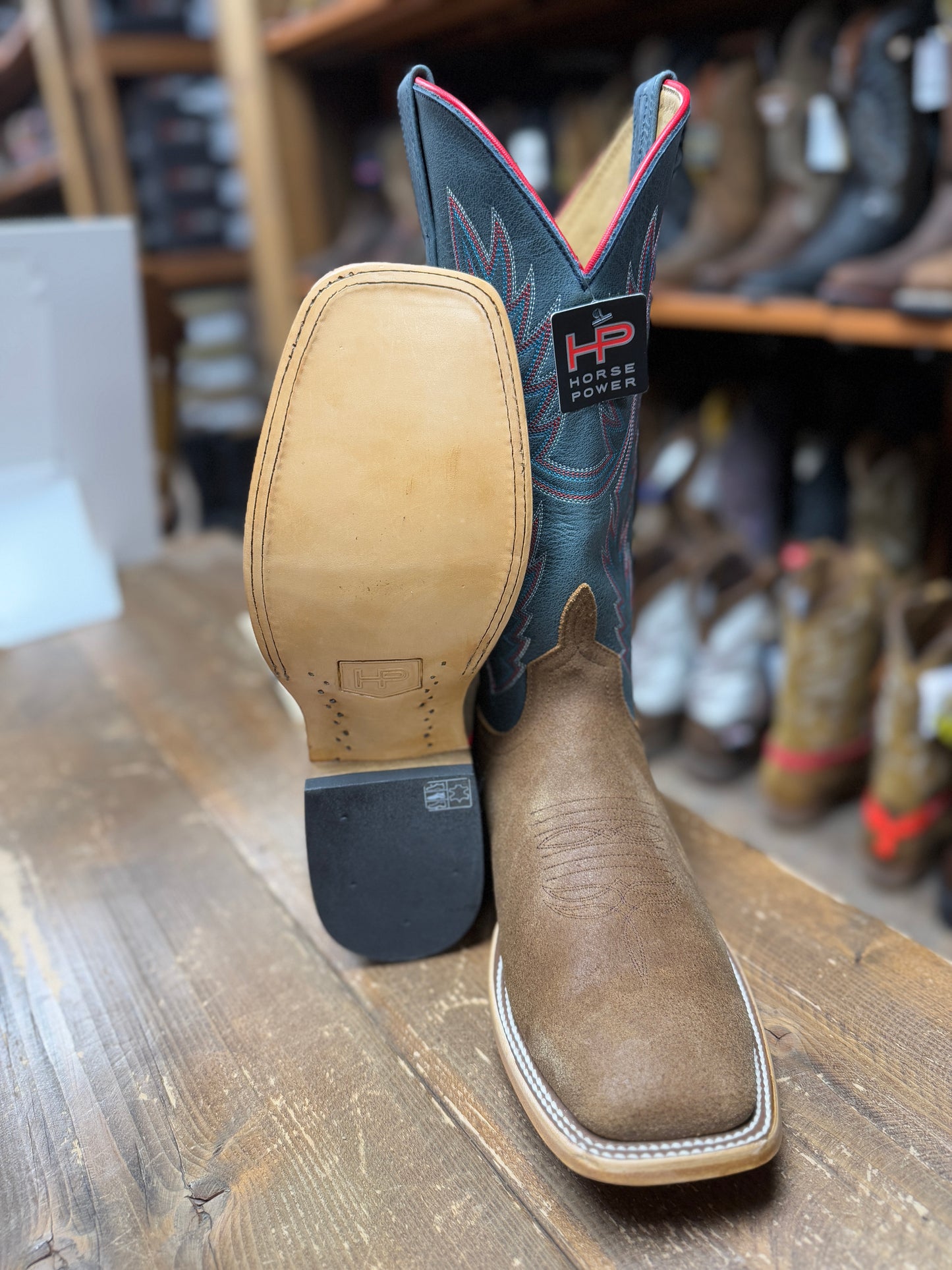 Horse Power Tabaco Old Suede