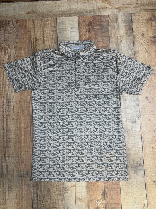 Men's Ariat Desert Print Polo