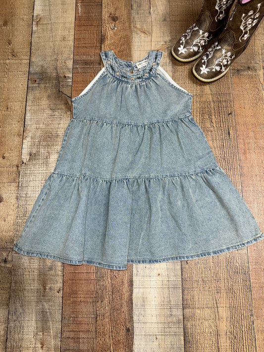 Girl's Embroidered Dress
