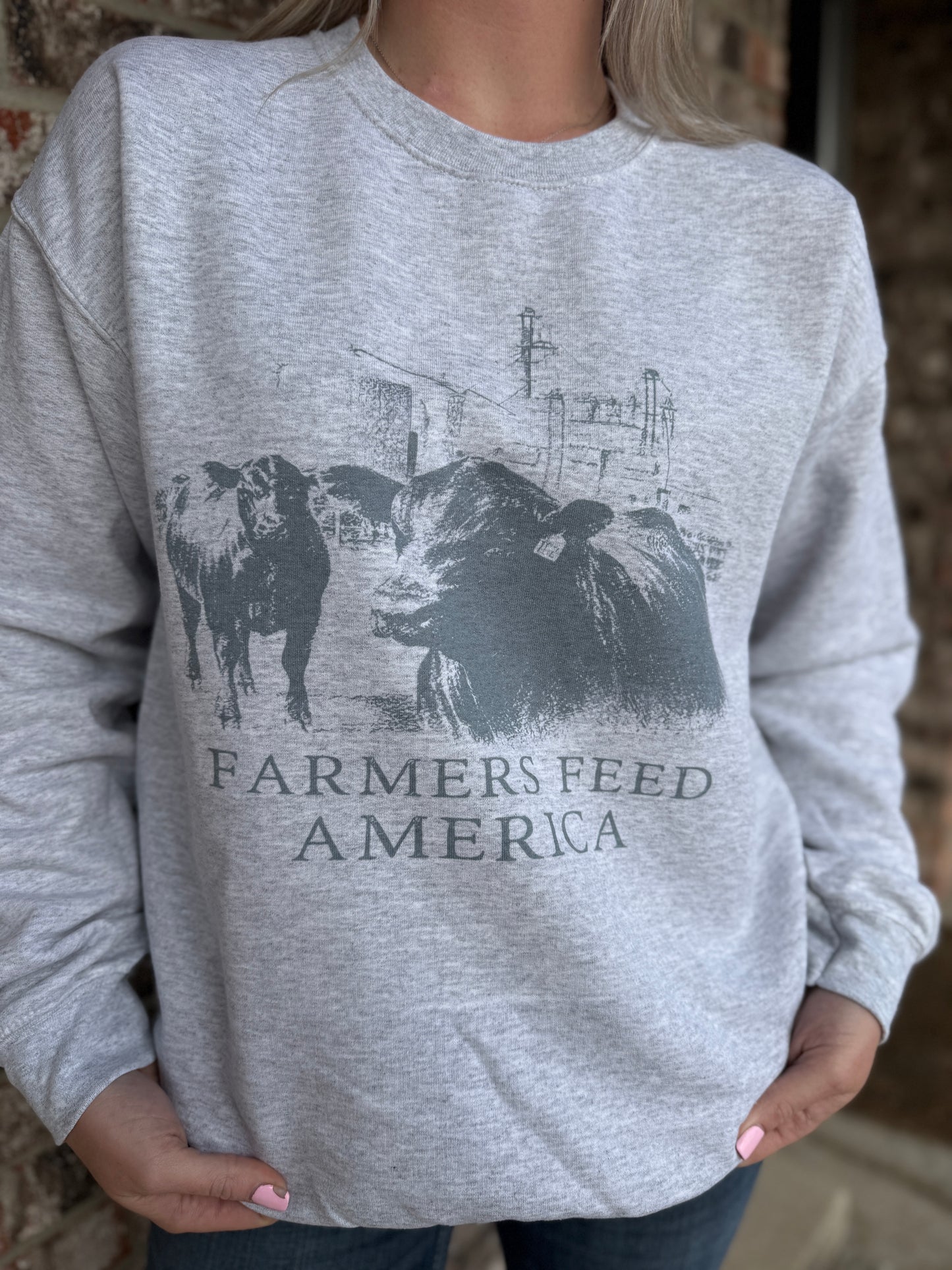 Farmers Feed America Crewneck