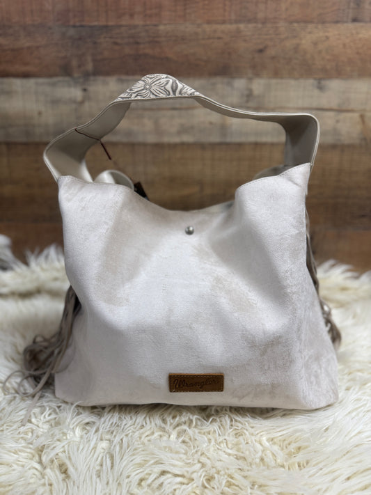 Wrangler Fringe Floral Boho Tote