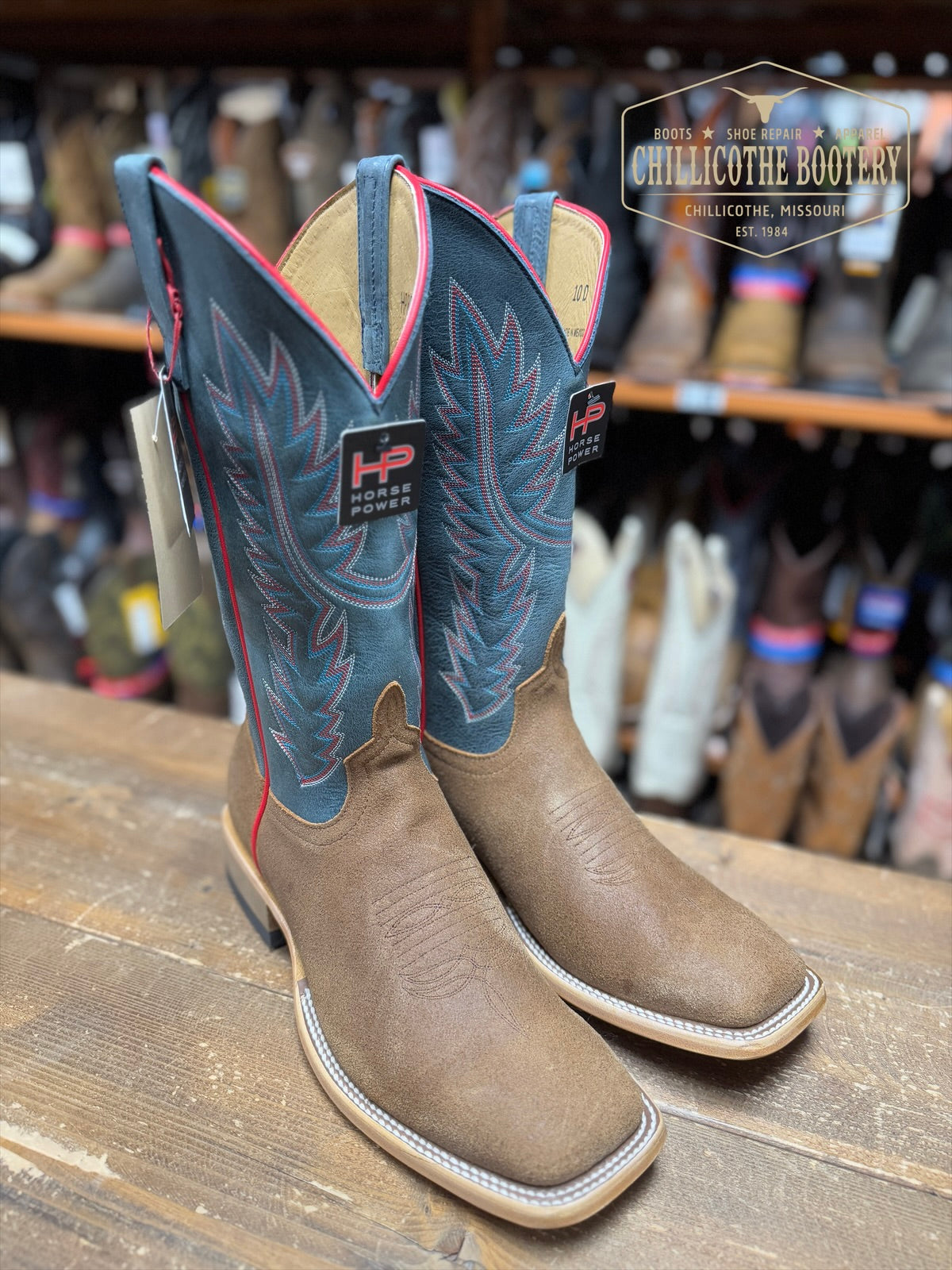 Horse Power Tabaco Old Suede