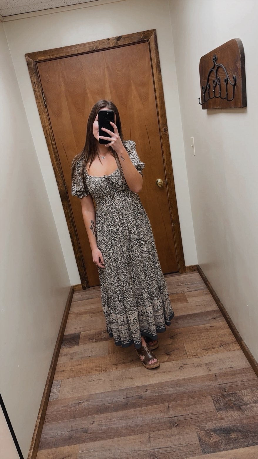 Printed Maxi Dress