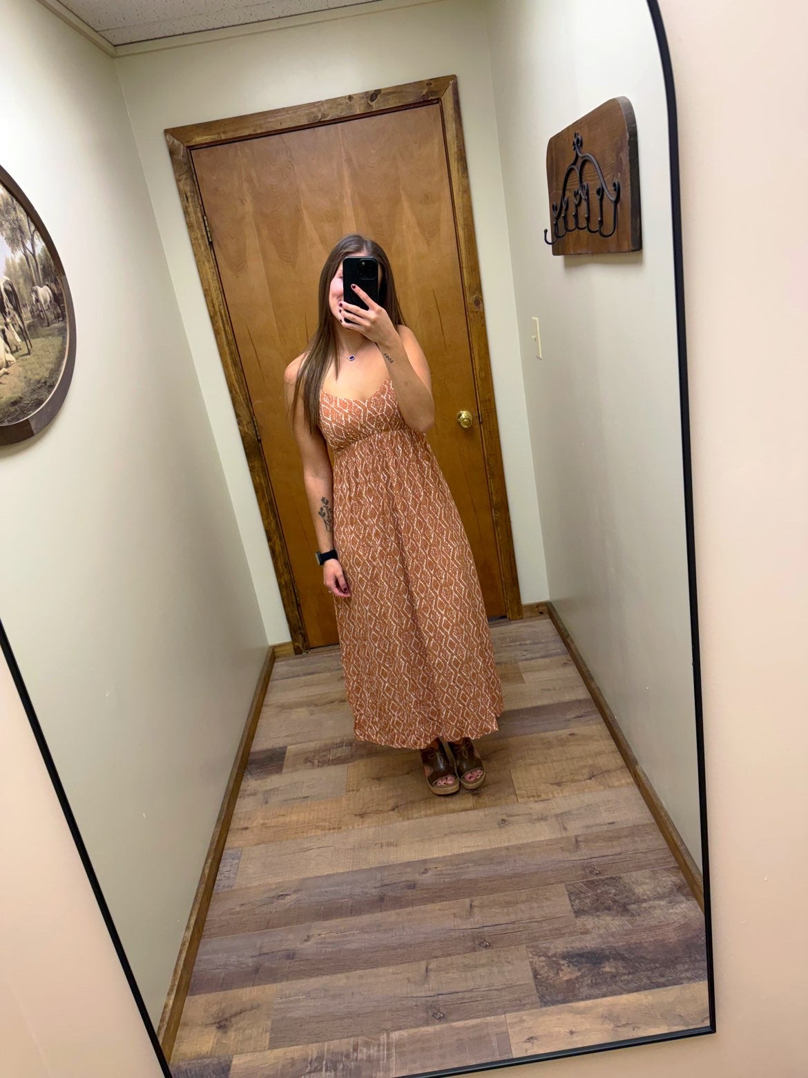 Flowy Printed Dress