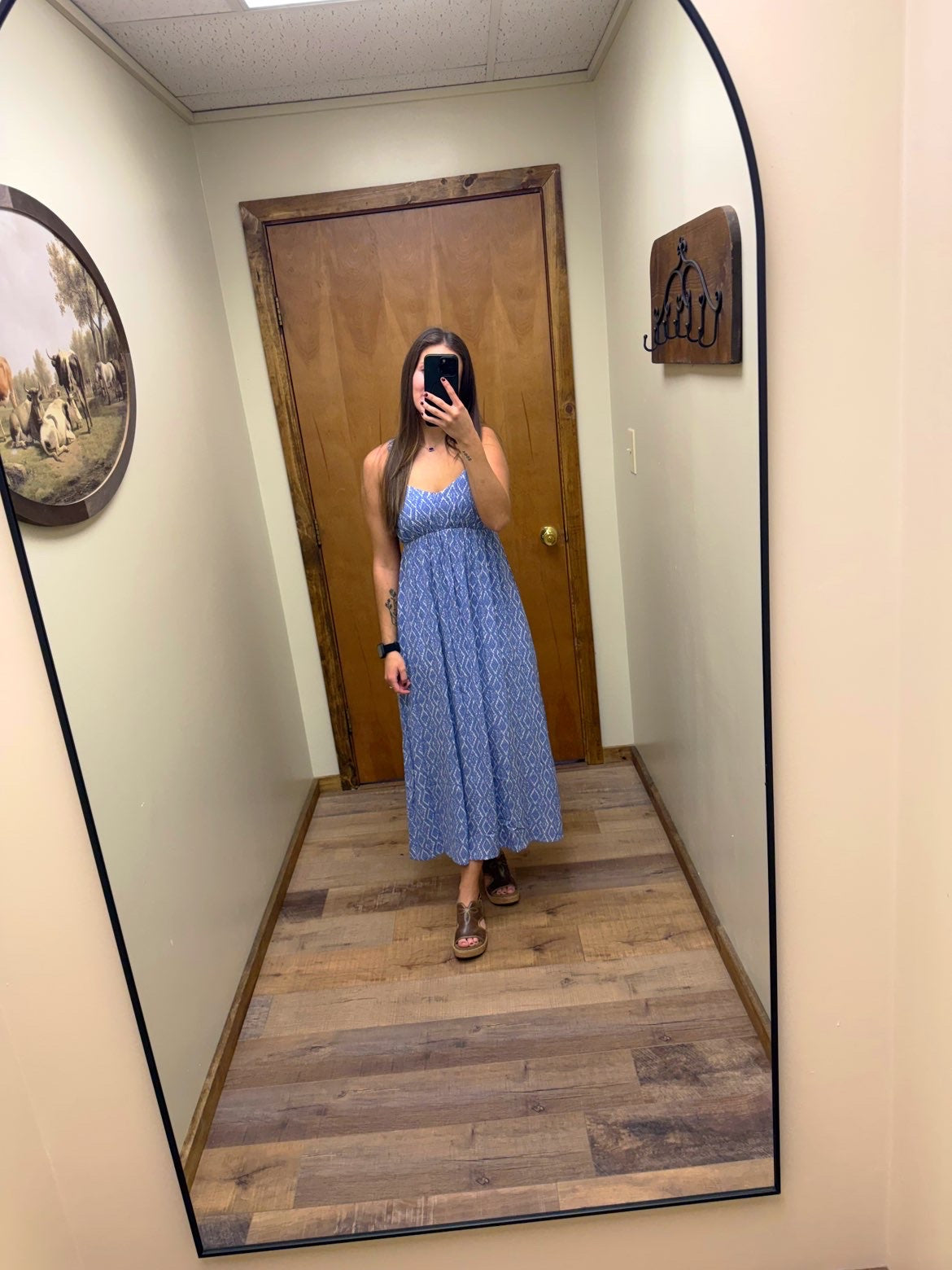 Flowy Printed Dress
