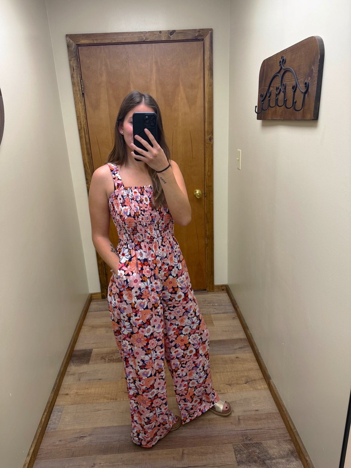 Women's Floral Jumpsuit