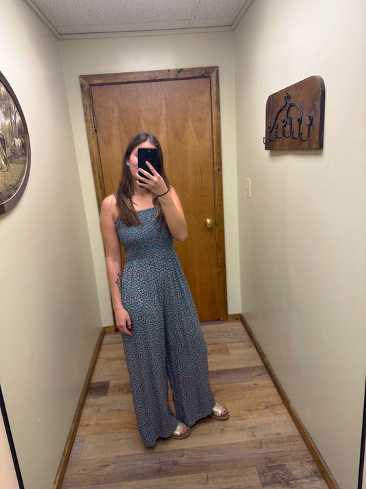 Women's Floral Jumpsuit