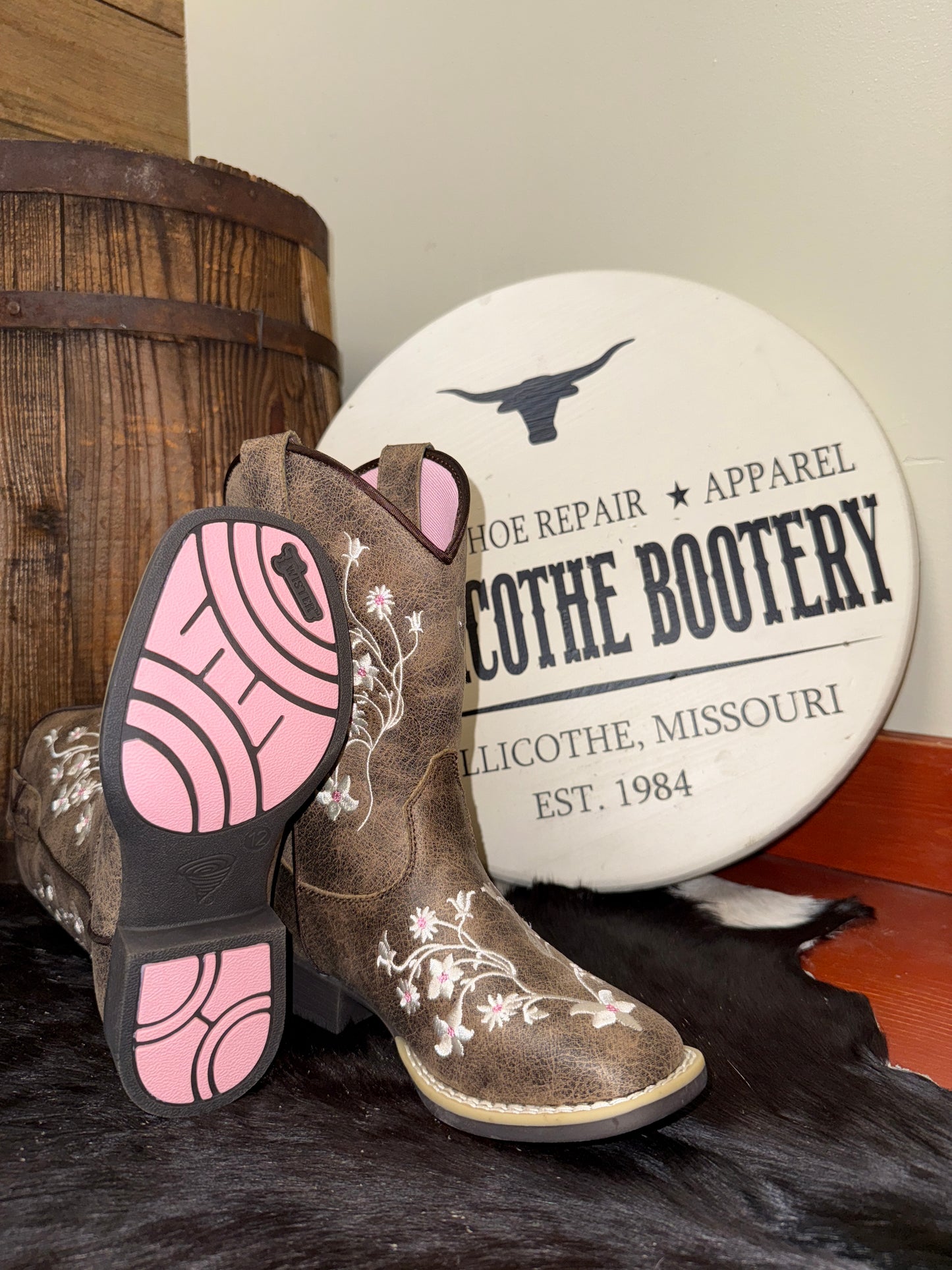 Kids Lily Western Boot