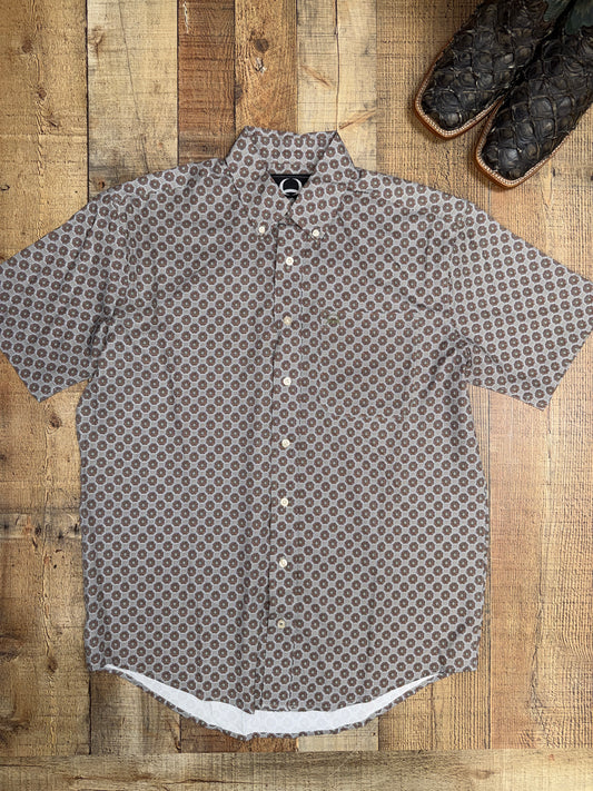 Cinch Arenaflex Short Sleeve Button Up