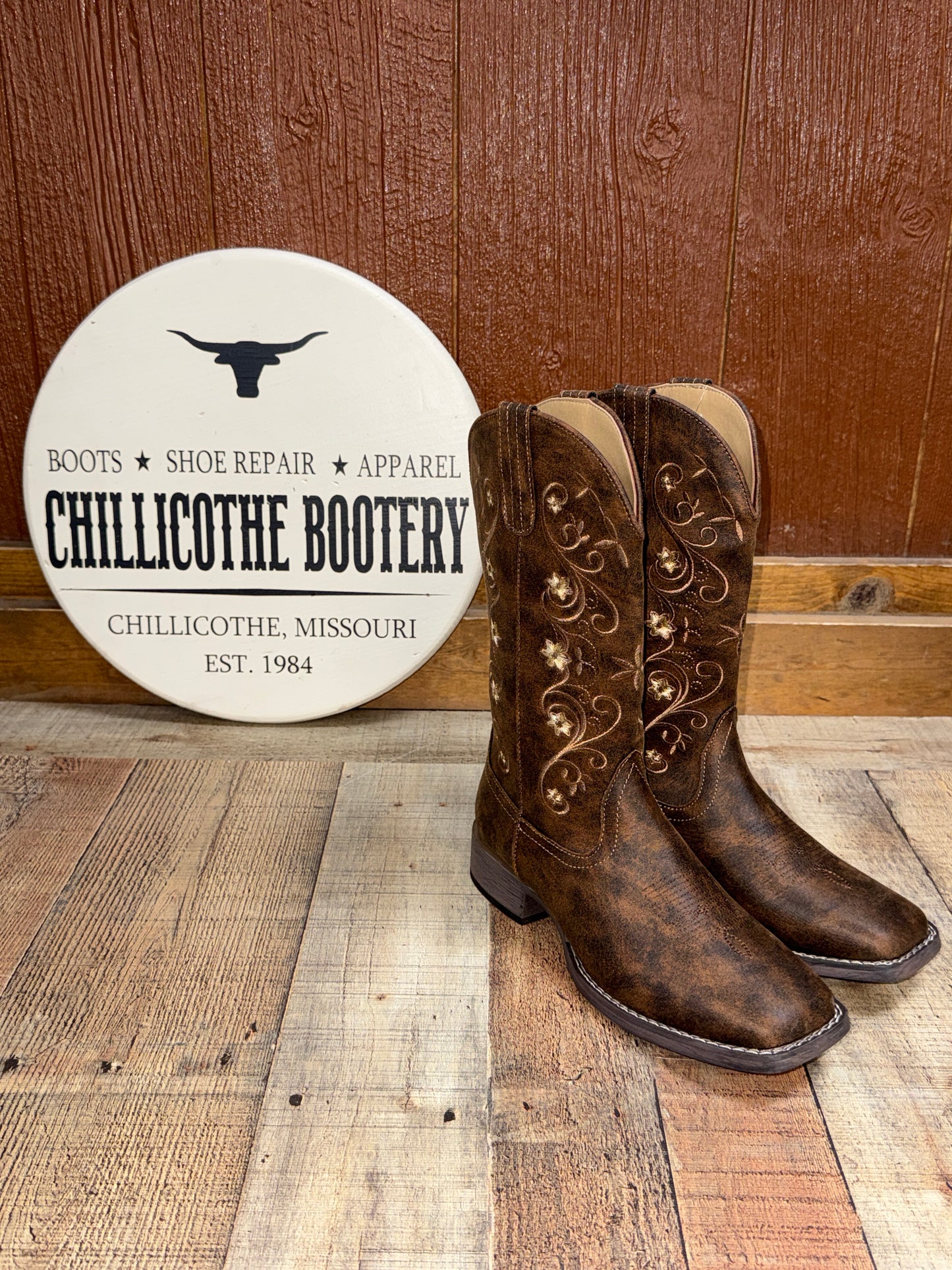 Roper Square Toe Boot