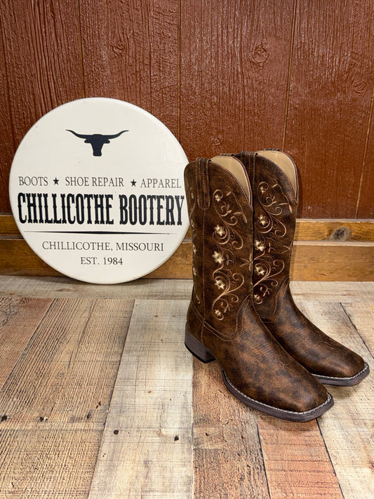 Roper Square Toe Boot
