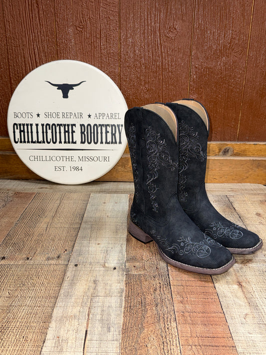 Roper Black Square Toe