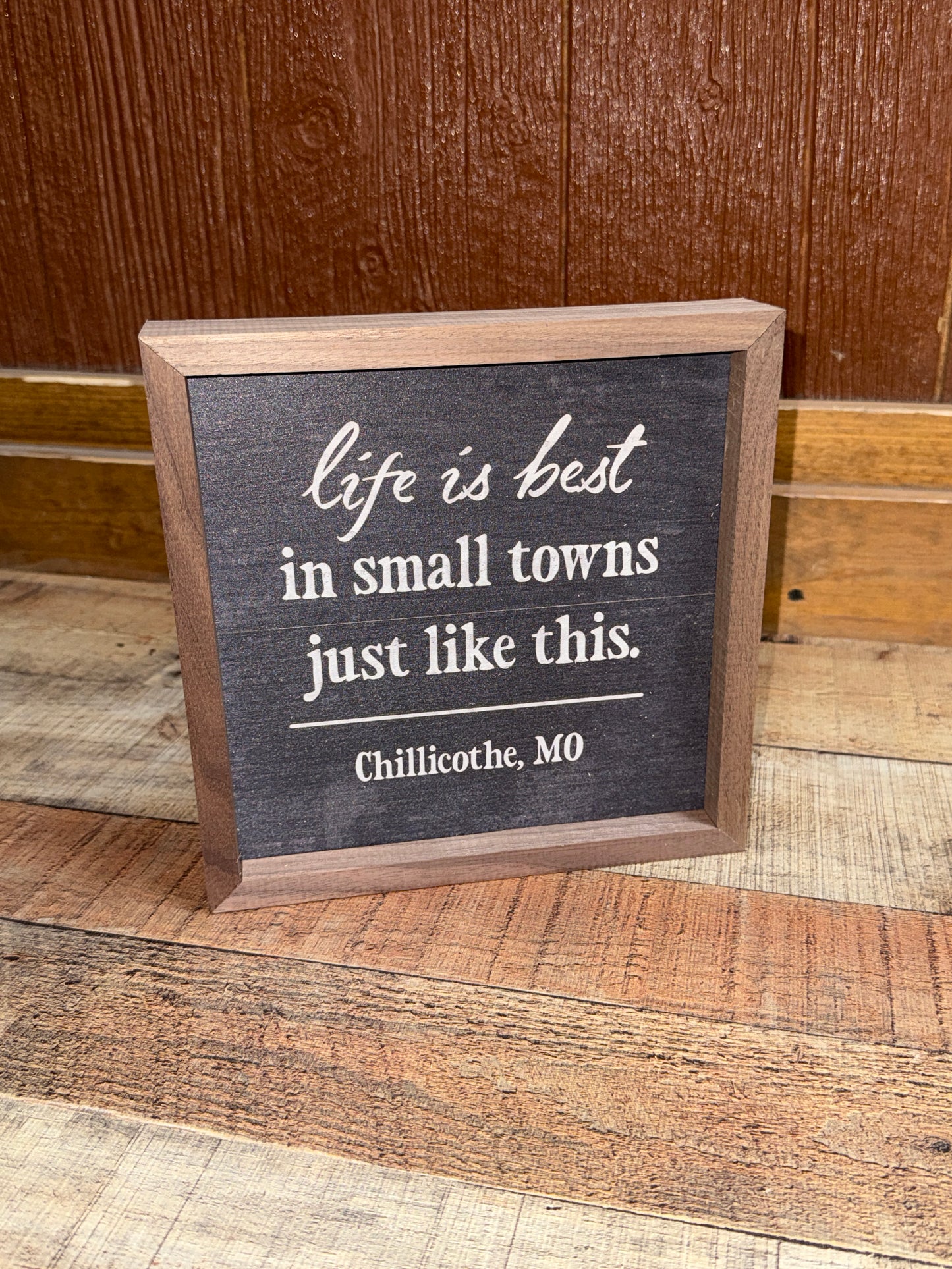 Life is Best In Small Towns