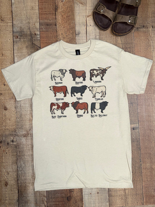 Cattle Breeds T-Shirt