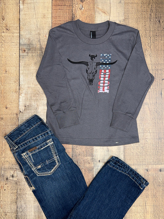 Boy's Freedom Long Sleeve T-Shirt