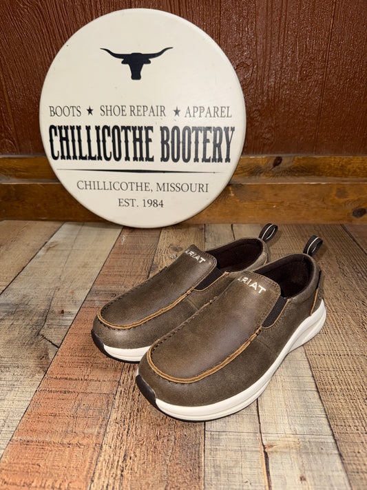 Women's Ariat Brown Bomber Slip-On WP