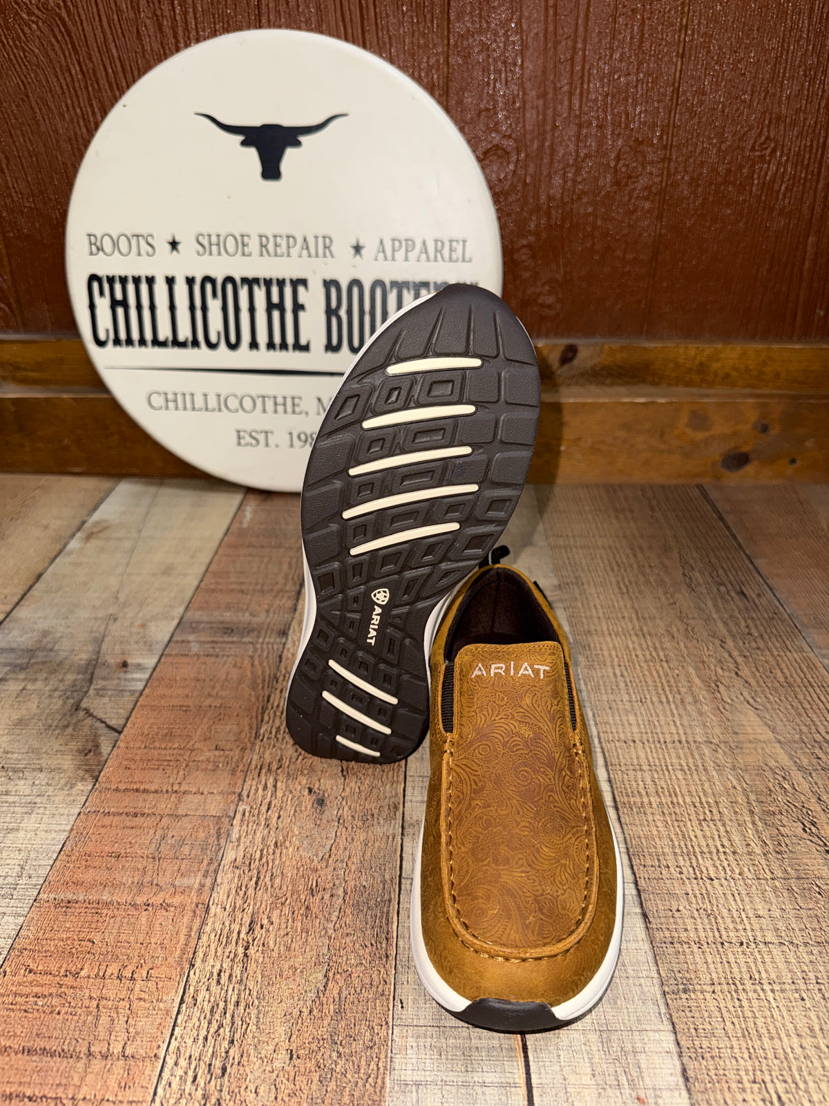 Ariat Tooled Buckeye Slip-On H2O