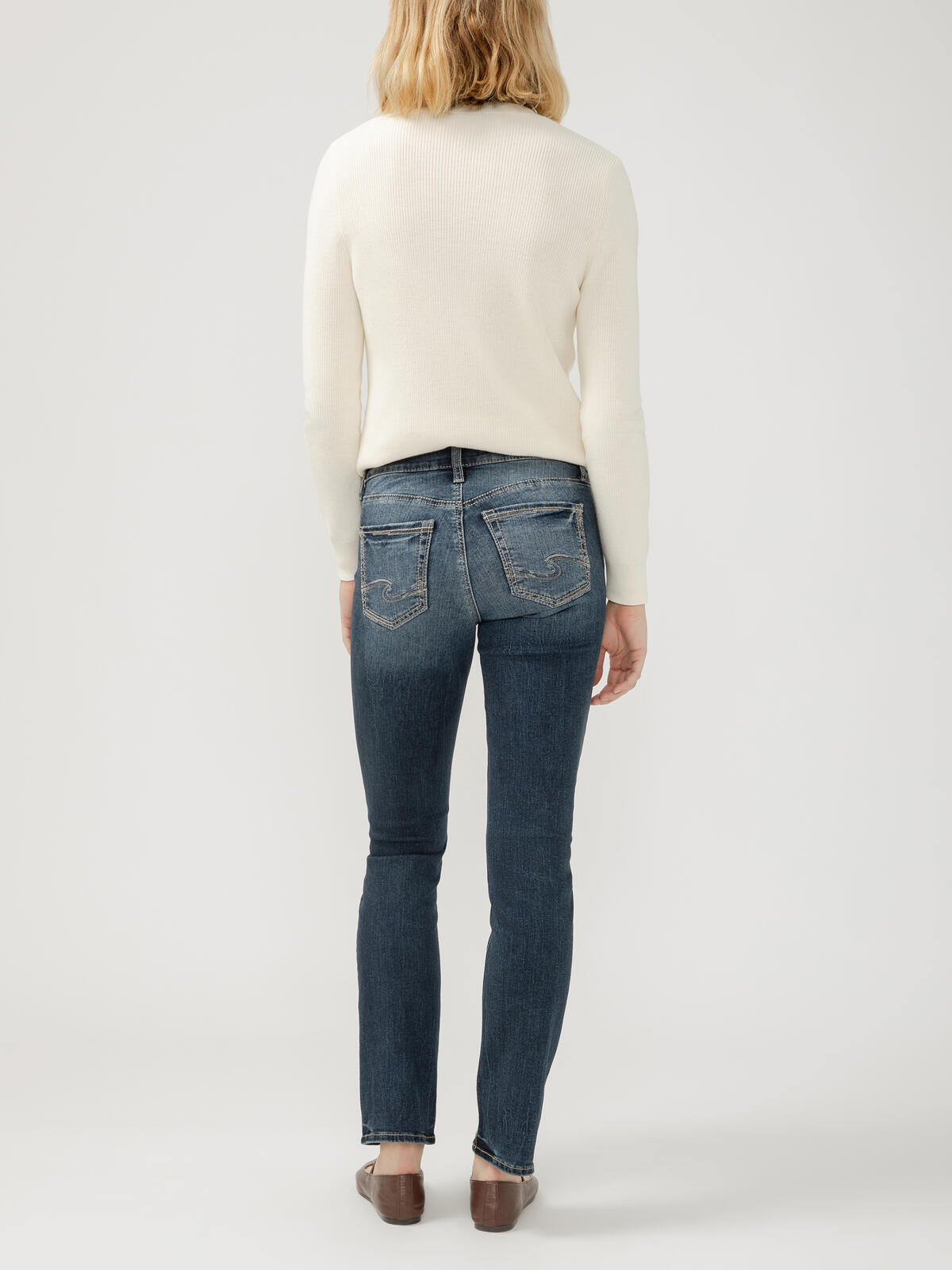 Silver Suki Curvy Straight Leg Jean