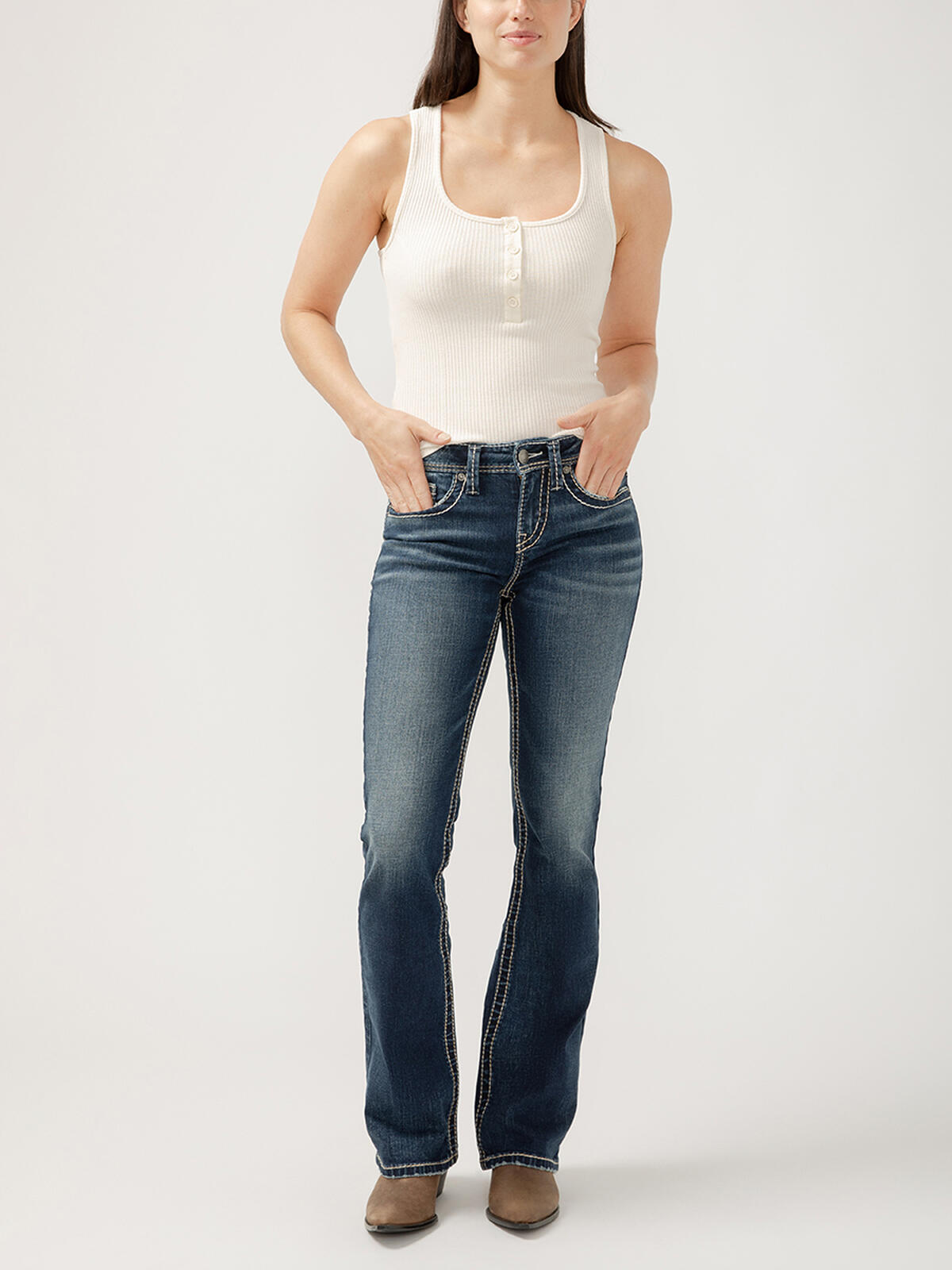 Silver Suki Curvy Bootcut Jean