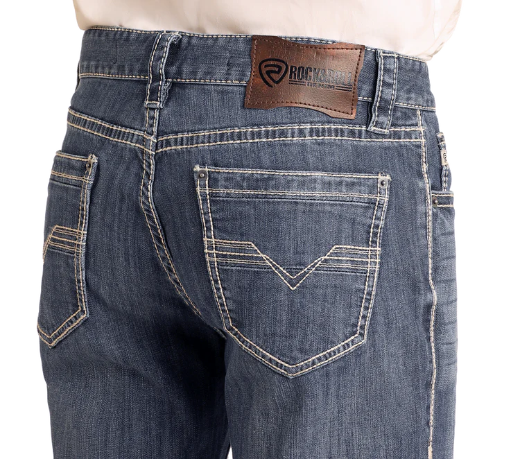 Men's Relaxed Fit Straight Leg Jean