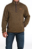 Cinch Men's Pullover- Brown
