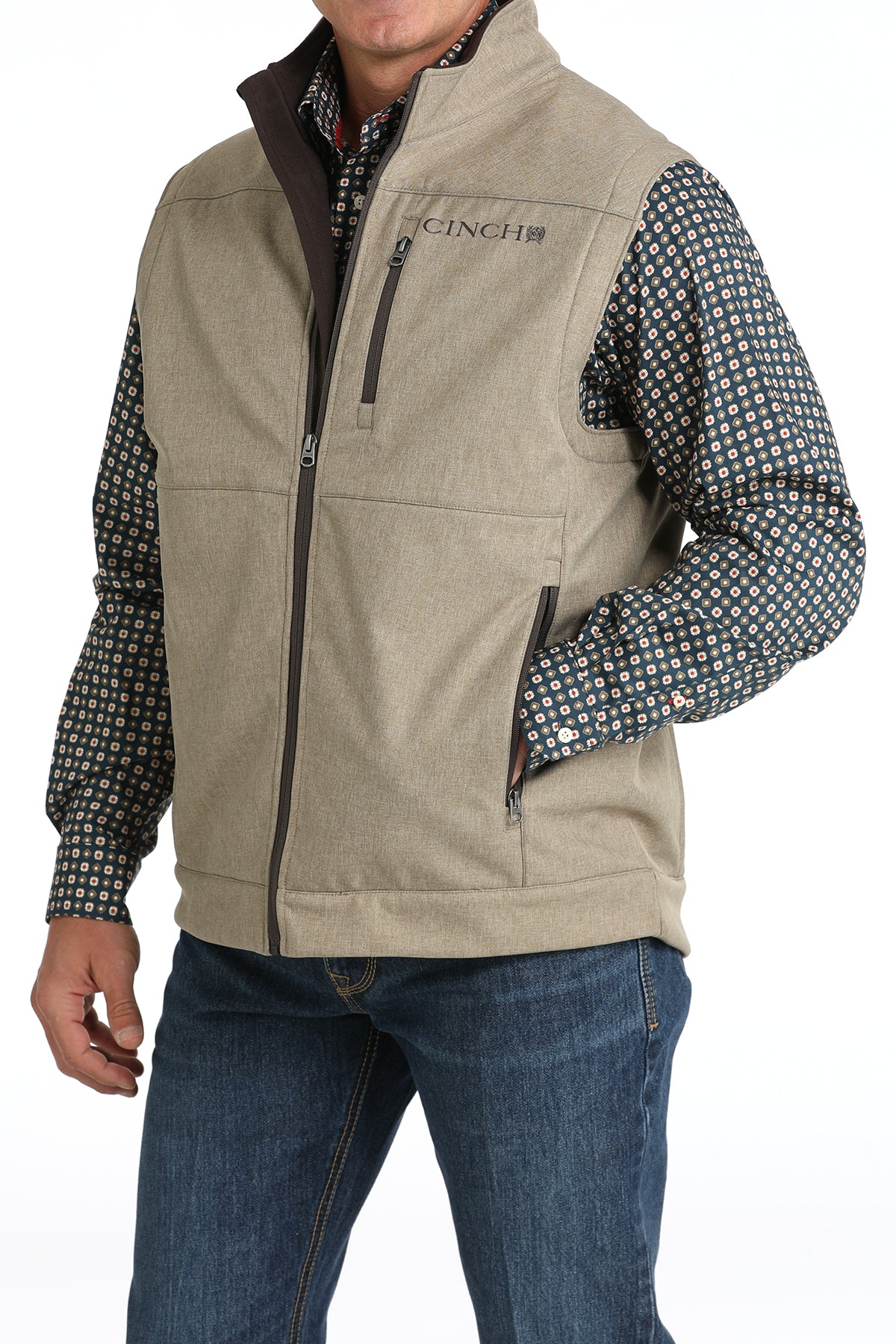 Men's Cinch-Bonded Vest