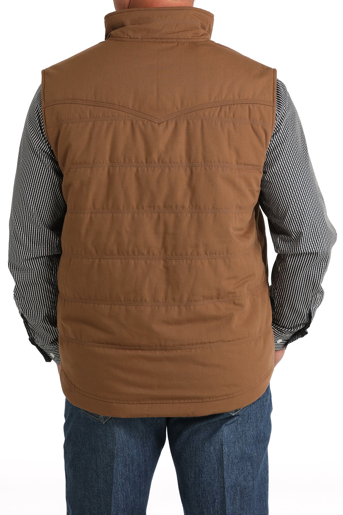 Cinch Wax Coated Quilted Vest