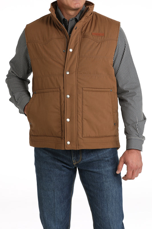 Cinch Wax Coated Quilted Vest