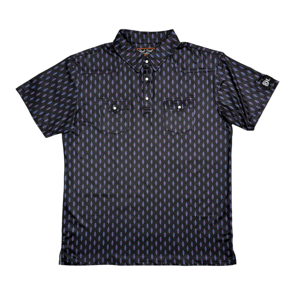 Red Dirt Men's Polo Short Sleeve Diamond