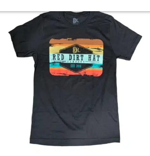 Red Dirt Hat Co. Men's Army Sunset Tee
