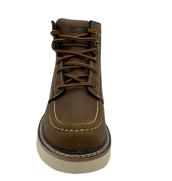 Kid's Classic Style Moc Toe Work Boot