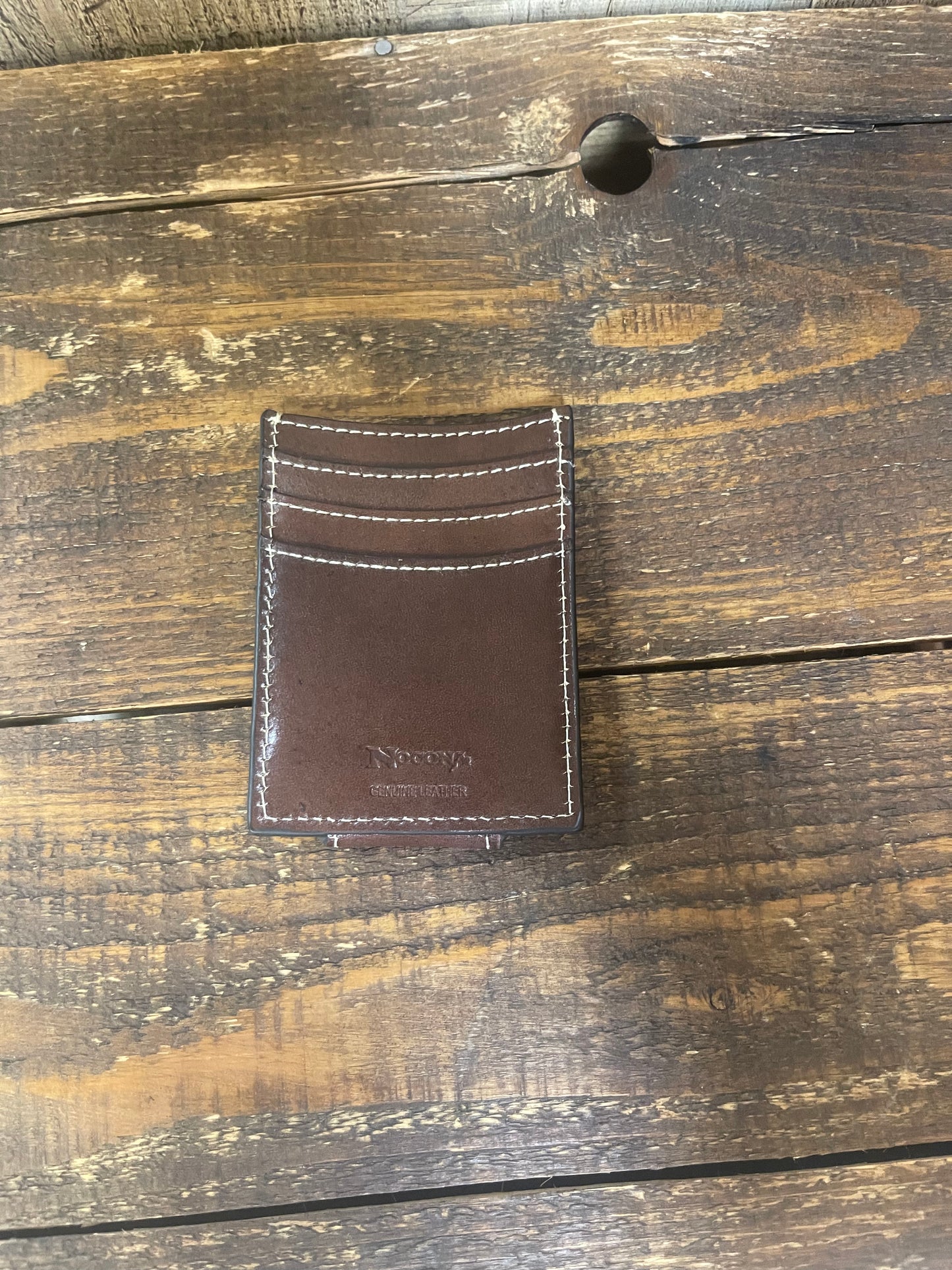 MF Floral Embossed Money Clip