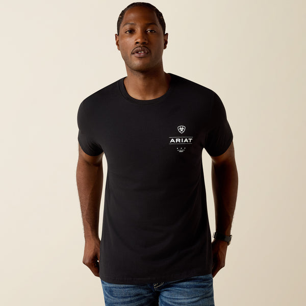 Ariat Wooden Diamond Flag Classic Fit T-Shirt