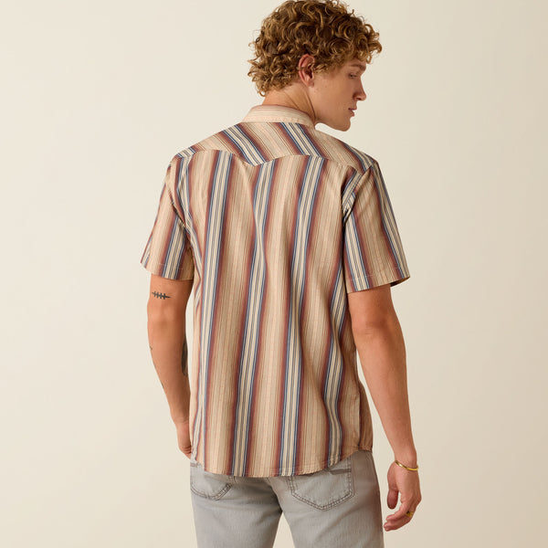 Retro Haver Fitted Snap Shirt