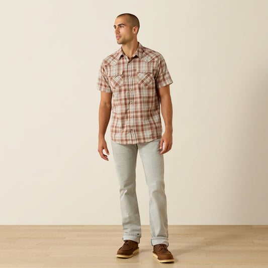 Retro Hilliard Fitted Snap Shirt