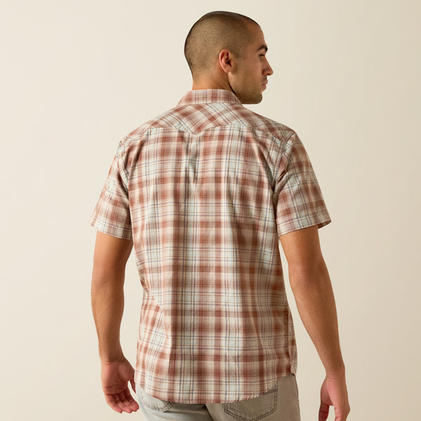 Retro Hilliard Fitted Snap Shirt