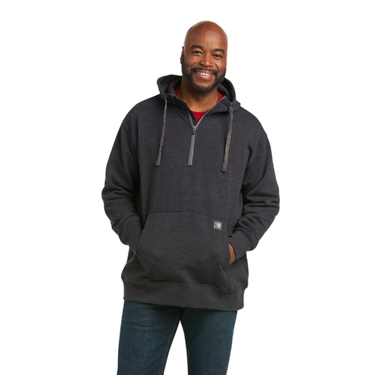 Men's Ariat Rebar 1/4 Zip Hoodie