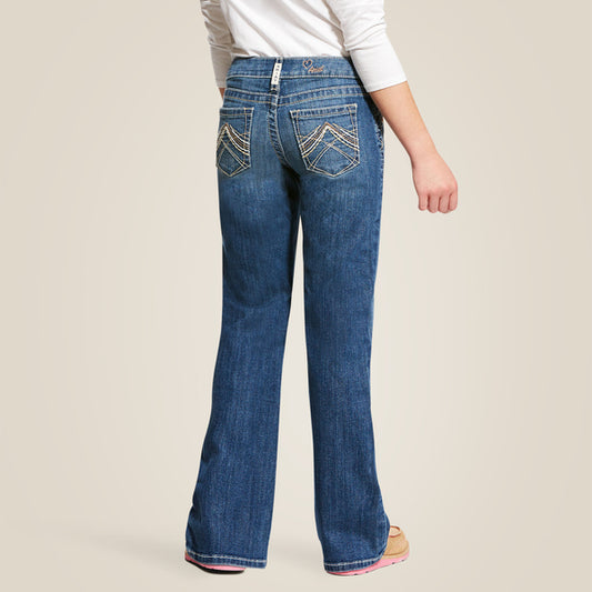 Whipstitch Boot Cut Jeans