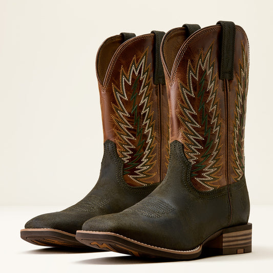 Driggs Wide Square Toe Cowboy Boot